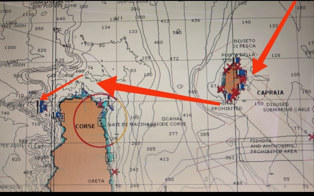 Crociera Capraia-Corsica